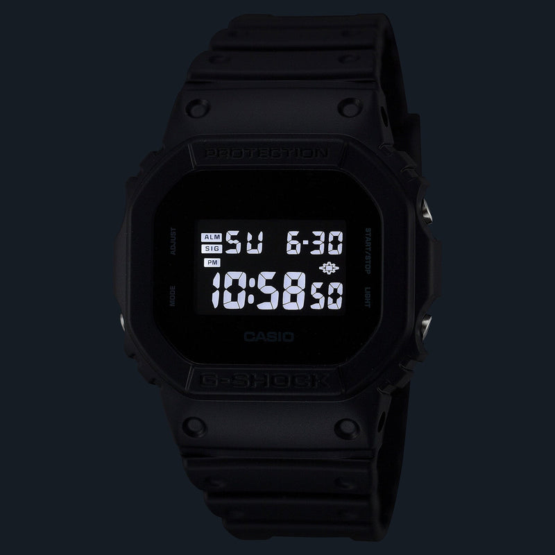 G-Shock Digital Black Resin Band Watch DW5600UBB-1D