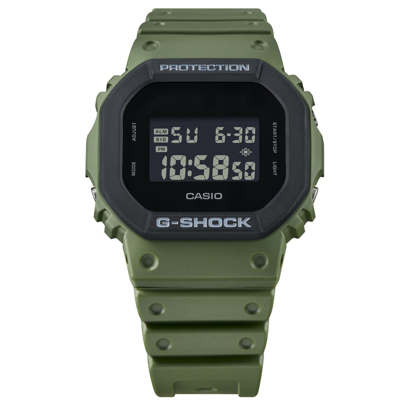 G-Shock Square Camo Green Watch DW5610UU-3D