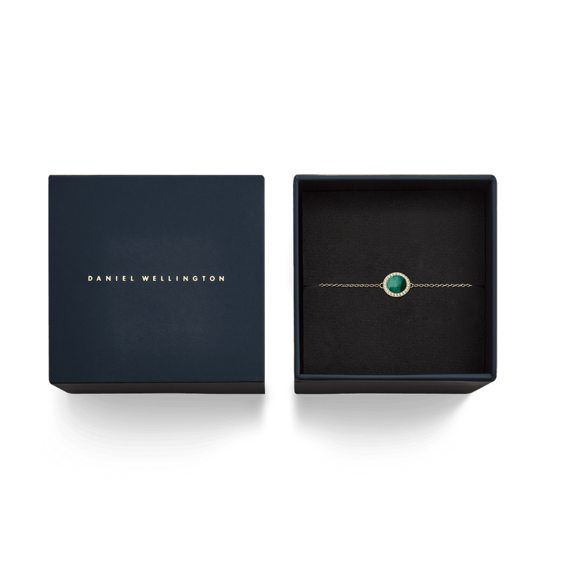 Daniel Wellington Audrey Malachite Gold Bracelet DW00401425