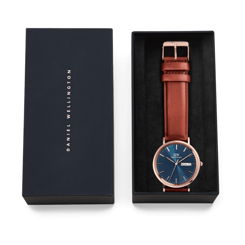 Daniel Wellington Classic St Mawes Blue Dial Watch DW00100830