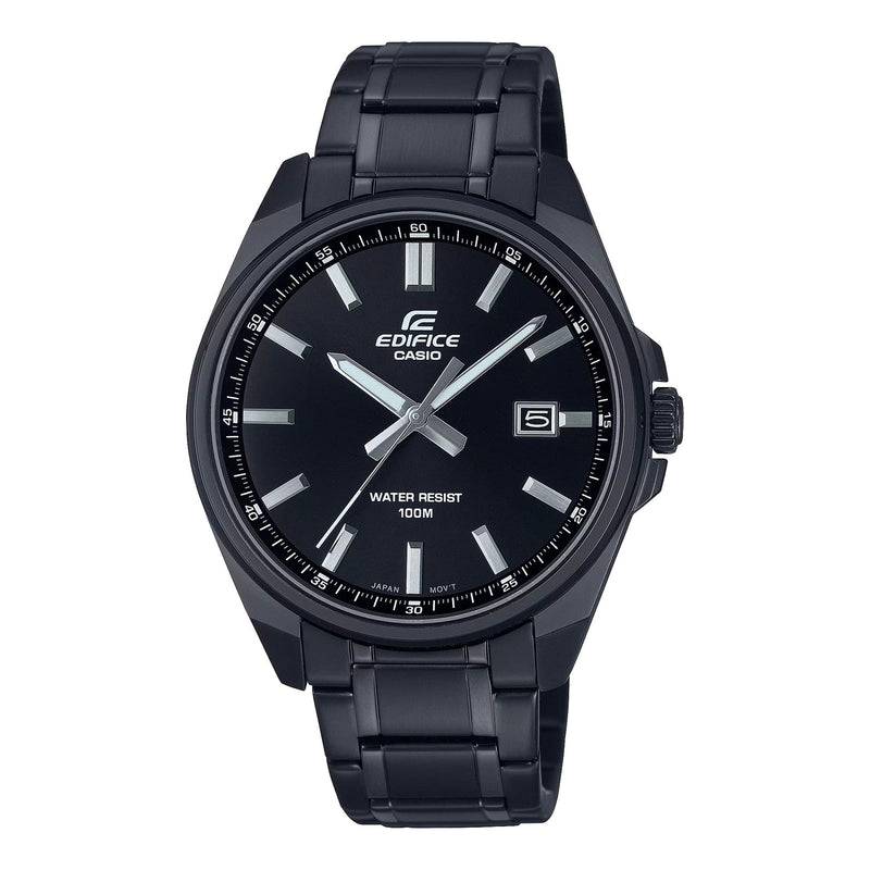 Casio edifice all black best sale