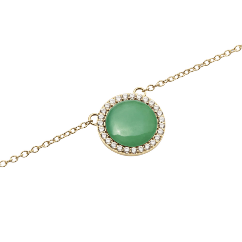 Daniel Wellington Audrey Jade Gold Necklace DW00401442
