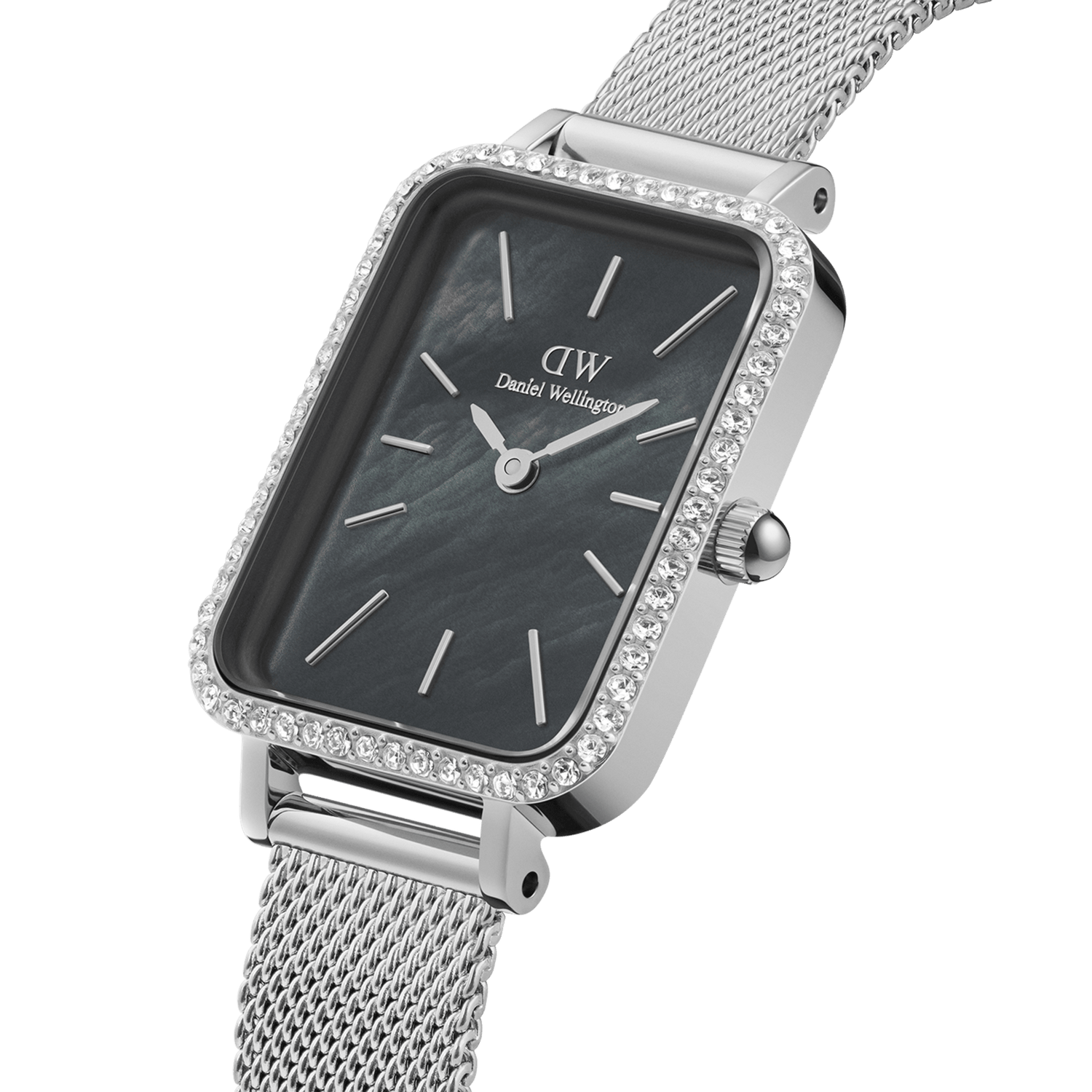 Daniel Wellington Quadro Lumine Bezel Sterling Watch DW00100667