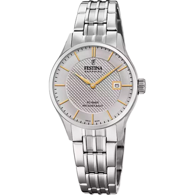 Festina Swiss Silver Bracelet Watch F20006-2