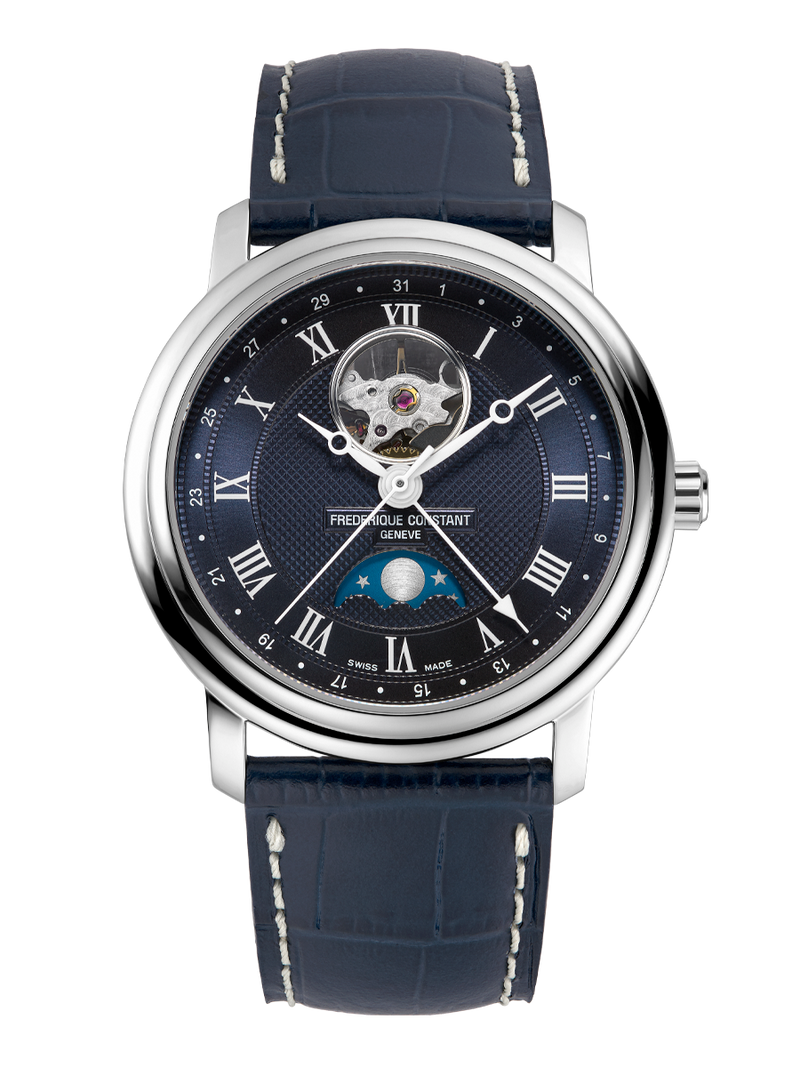 Frederique Constant Classic Heart Beat Moonphase Watch FC
