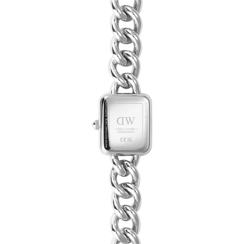 Daniel Wellington Jolie Silver Chain White Dial Watch DW00100834