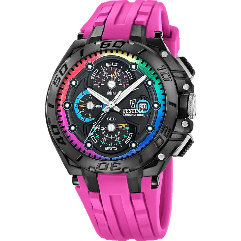 Festina Limited Edition Black Dial Stainless Steel Men's Watch F20761/1