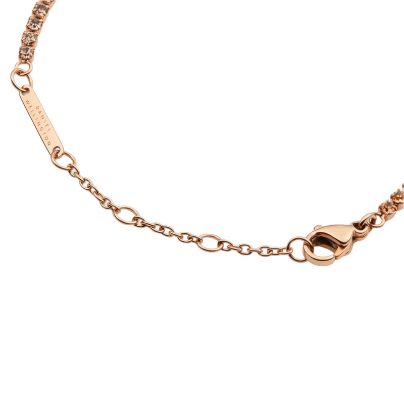 Daniel Wellington Classic Tennis Apricot Rose Gold Bracelet DW00401112