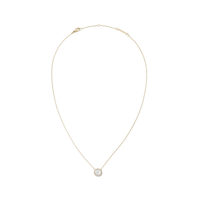 Daniel Wellington Audrey Mother of Pearl Gold Necklace DW00401441
