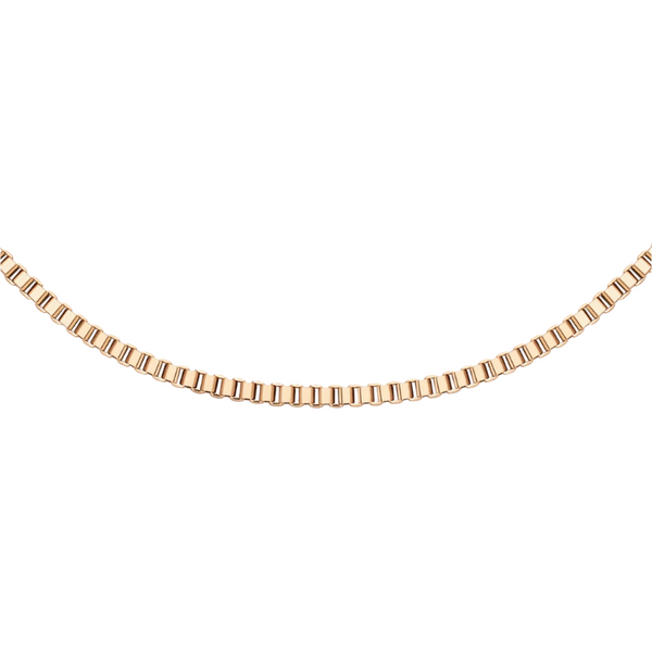 Daniel Wellington Box Chain Rose Gold Necklace DW00400553