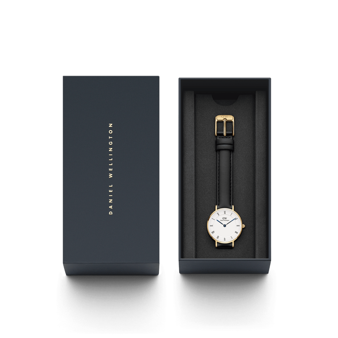 Daniel Wellington 腕時計 Petite Roman Numerals 28 DW00100682 Petite Roman Numerals 5-Link Gold