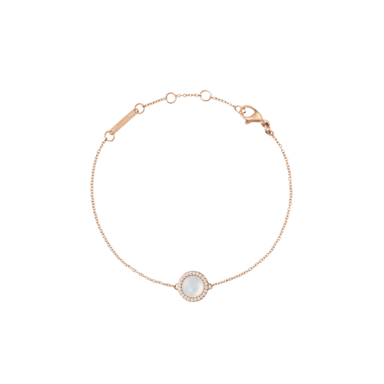 Daniel Wellington Audrey Mother of Pearl Rose Gold Bracelet DW00401429