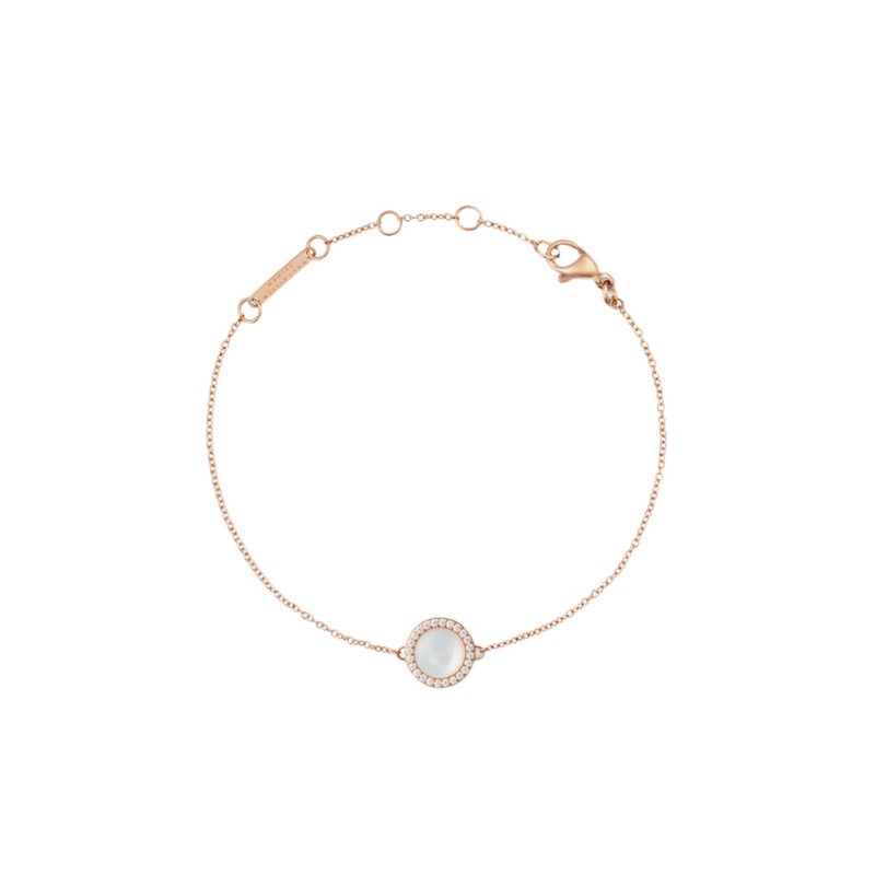 Daniel Wellington Audrey Mother of Pearl Rose Gold Bracelet DW00401429
