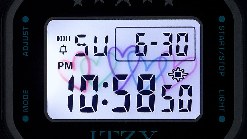 G-Shock ITZY Purple Resin Band Watch GMDS5610IT-6D