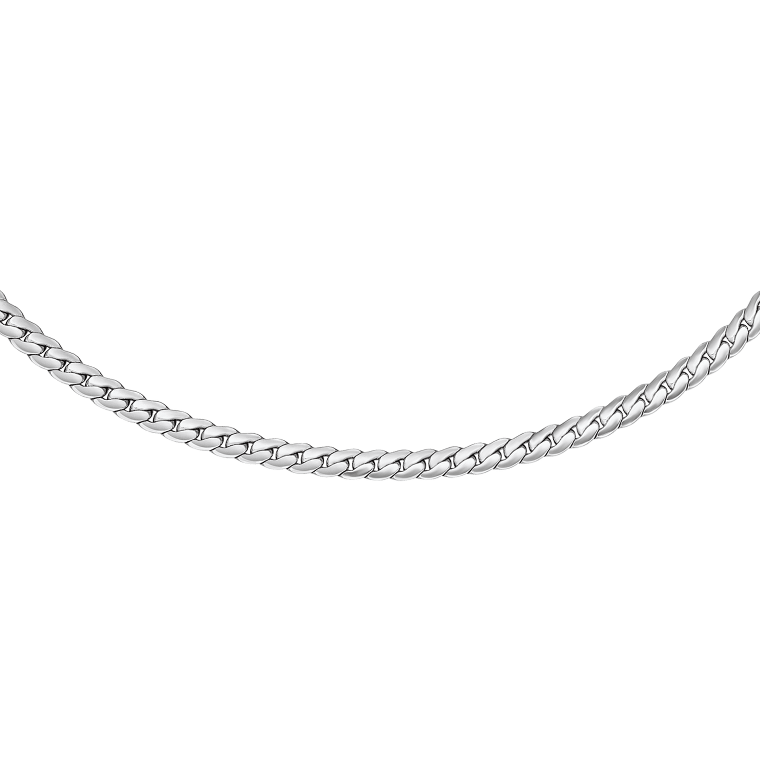 Flat Chain Silver Necklace DW00400543