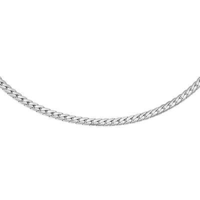 Good quality clearance silver necklace