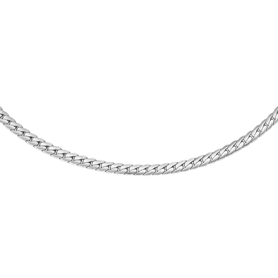 Flat Chain Silver Necklace DW00400543 Watch Direct Australia