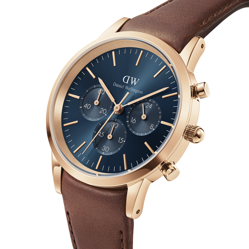 Daniel Wellington Iconic 42mm Mawes Arctic Sunray Watch DW00100639