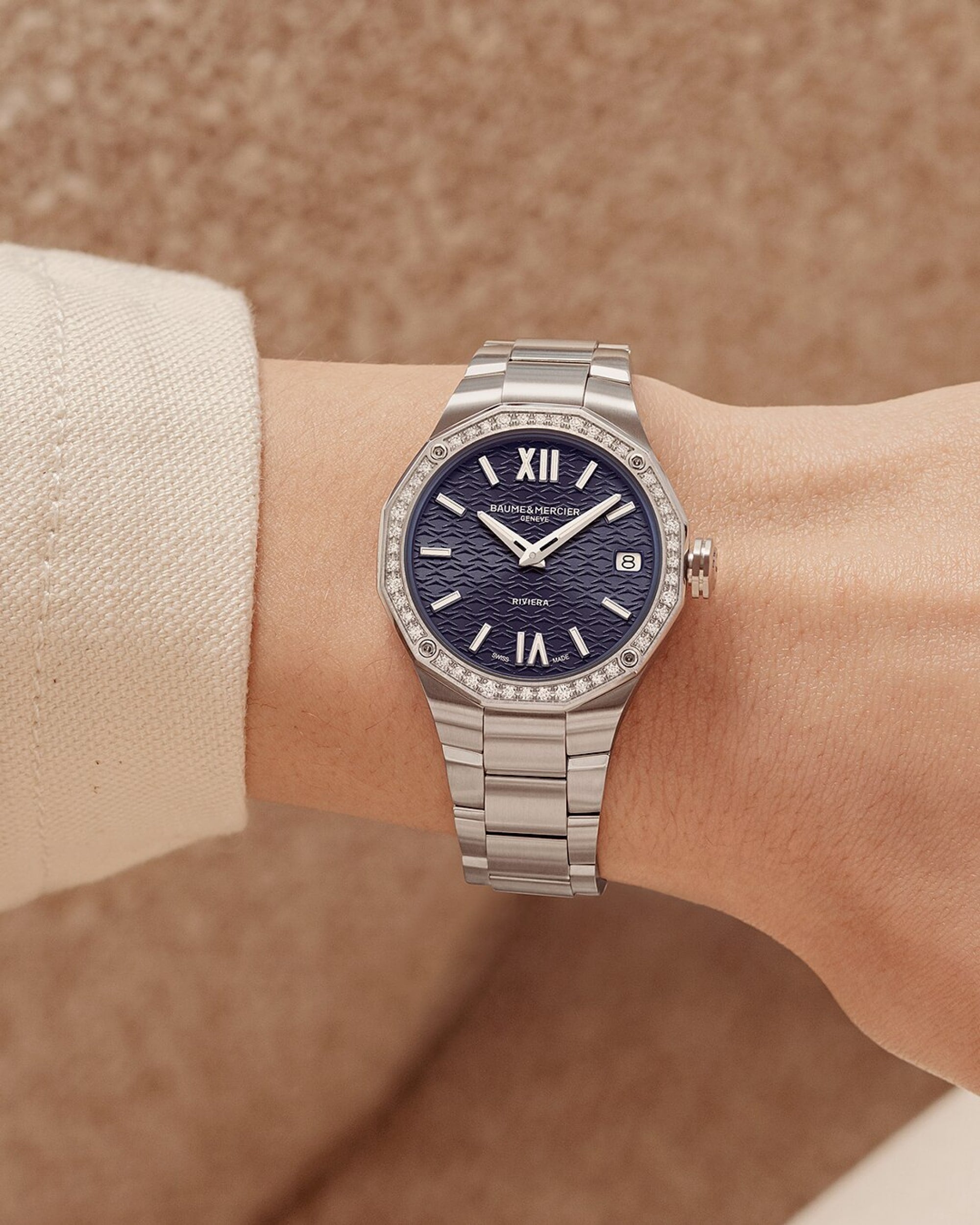Baume & Mercier Riviera Diamond Bezel M0A10765