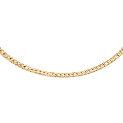 Flat Chain Gold Necklace DW00400548