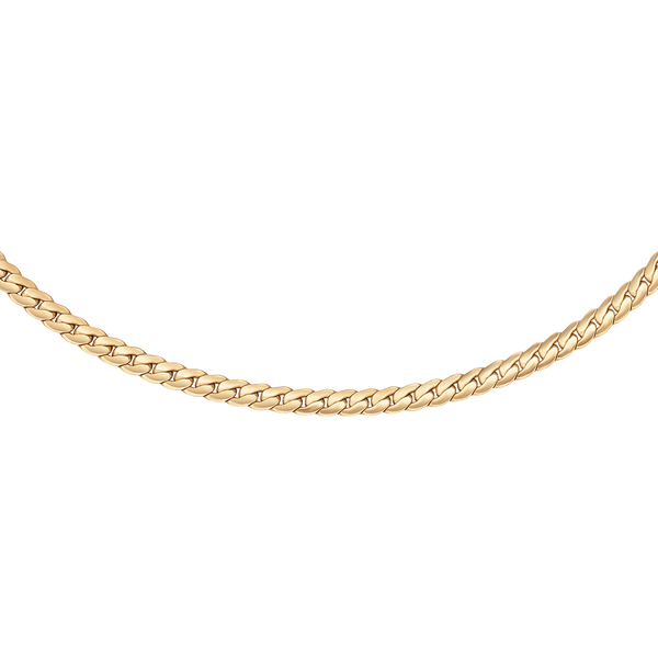 Flat Chain Gold Necklace DW00400548