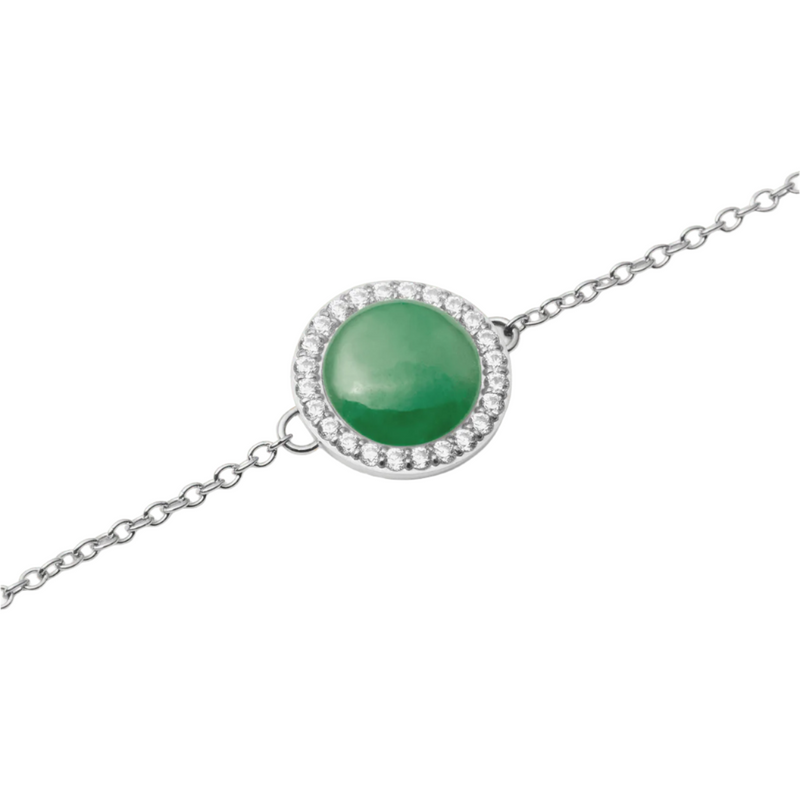 Daniel Wellington Audrey Jade Silver Bracelet DW00401436