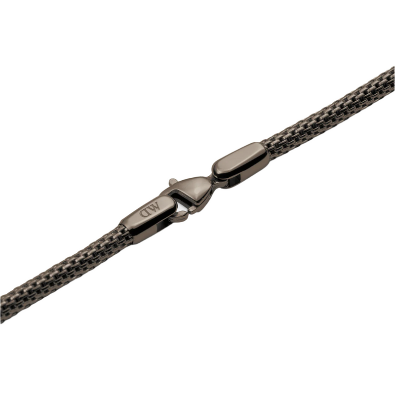 Daniel Wellington Tide Mesh Graphite 2.8 Necklace DW00401101