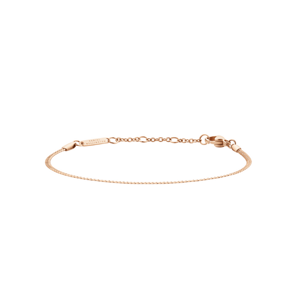 Daniel Wellington Flat Chain Bracelet 155-185mm Rose Gold DW00400541