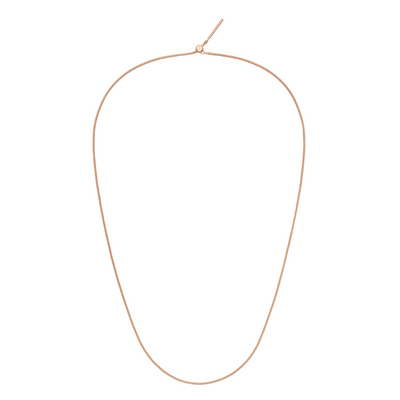 Daniel Wellington Charms Snake Rose Gold Necklace DW00400398