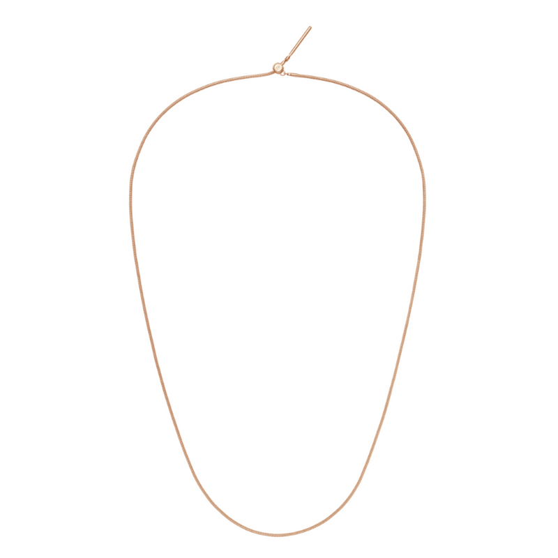 Daniel Wellington Charms Snake Rose Gold Necklace DW00400398