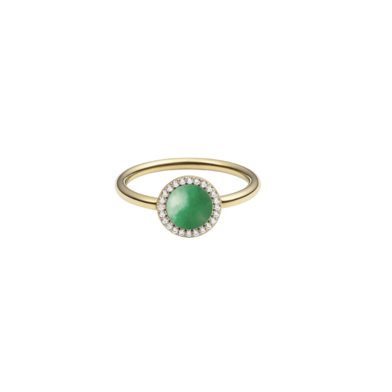 Daniel Wellington Audrey Jade Gold Ring