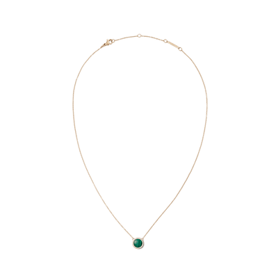 Daniel Wellington Audrey Malachite Rose Gold Necklace DW00401449
