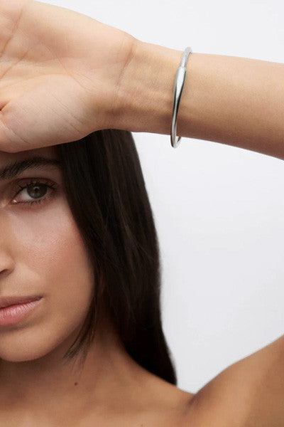 PDPAOLA Loop Silver Bangle Small