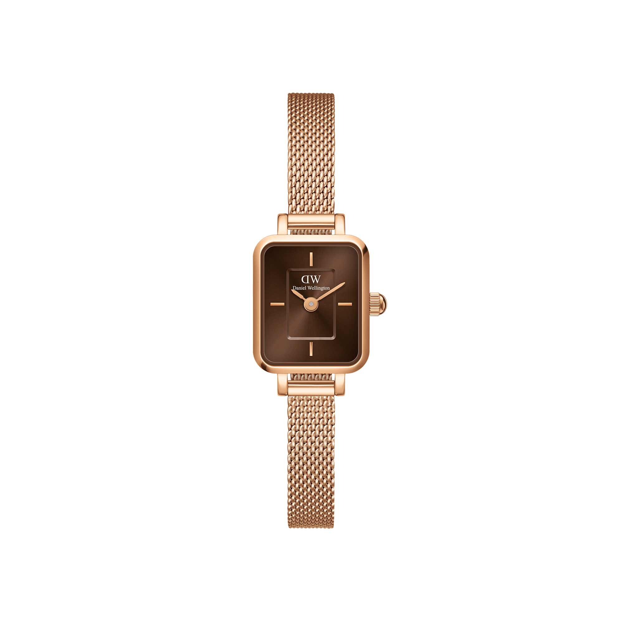 Daniel Wellington Quadro Mini 15x18mm Melrose RG Amber DW00100649
