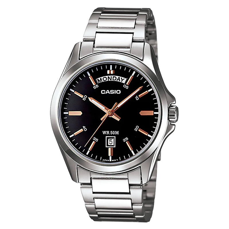 Casio Analog Day-Date Watch MTP1370D-1A2