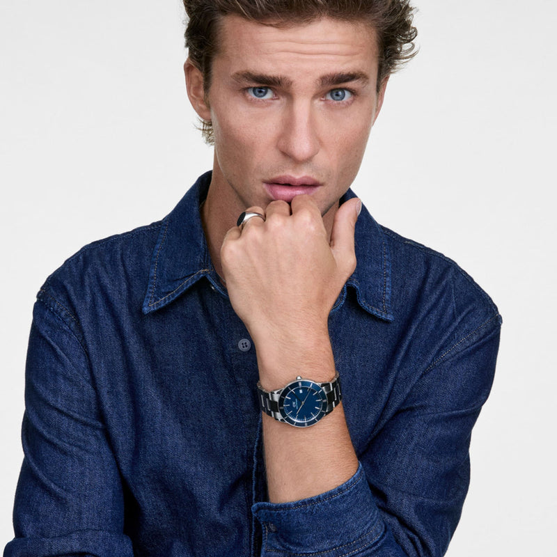 Daniel Wellington Iconic Paradigma Enamel Blue Dial Watch DW00100820