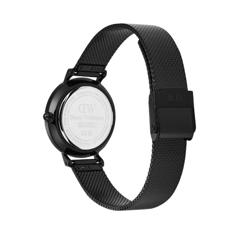 Daniel Wellington Petite Mirror Reflection Black Dial Watch DW00100798