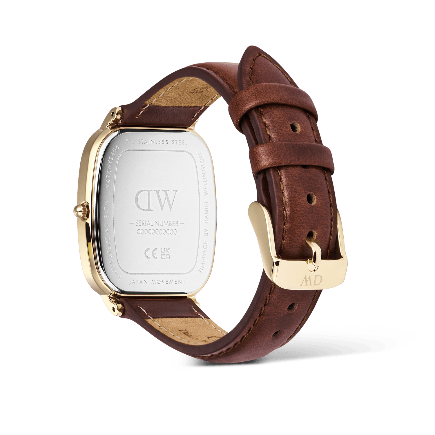 Daniel Wellington Marlon St Mawes Linen Gold Watch DW00100839
