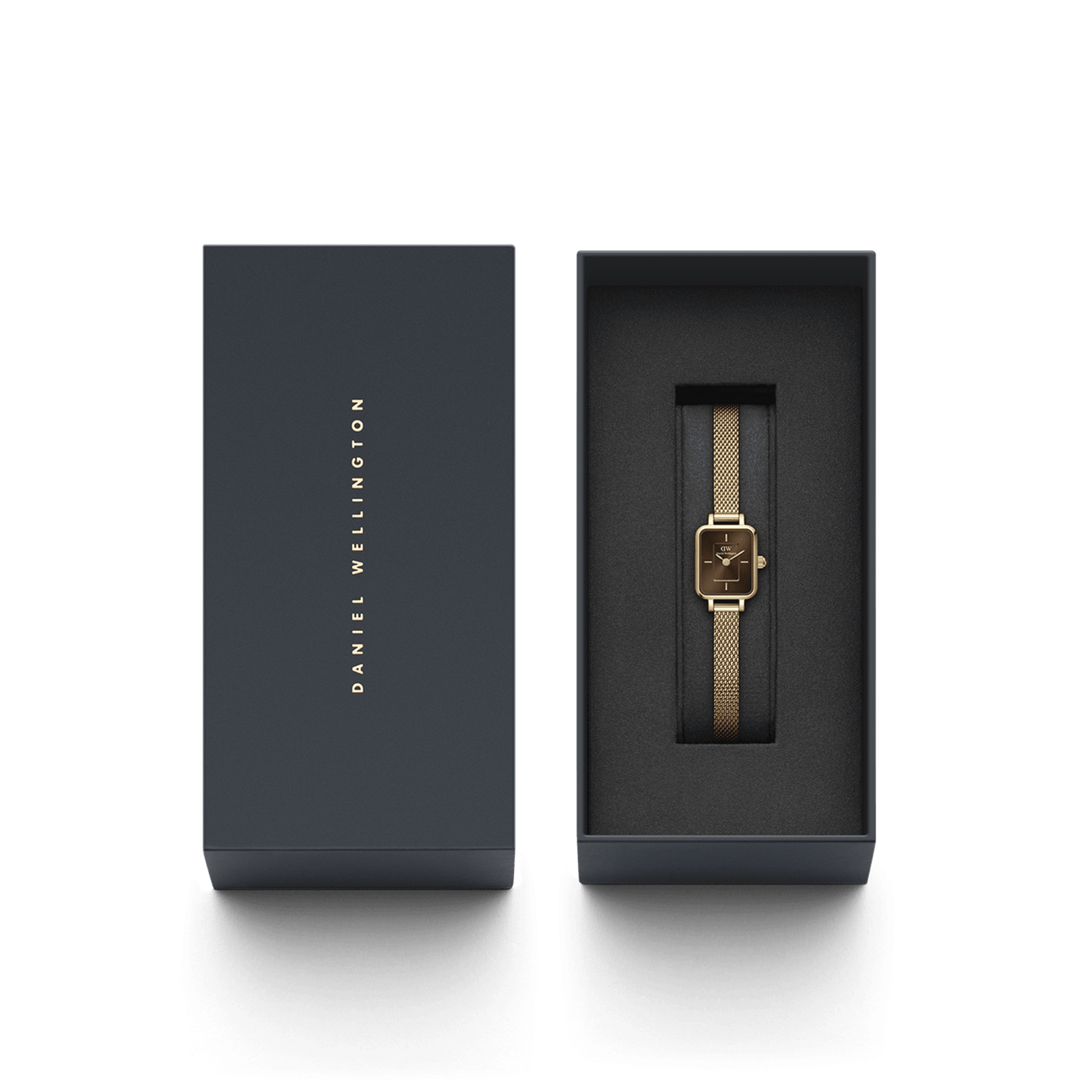 Daniel Wellington QUADRO MINI EVERGOLD AMB 腕時計 DW00100654 DW00100654 | Daniel Wellington Quadro Mini Evergold Amber