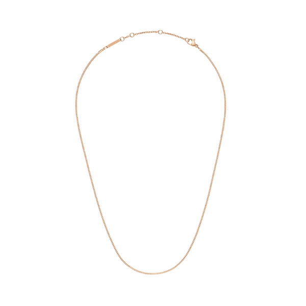 Daniel Wellington Box Chain Rose Gold Necklace DW00400553