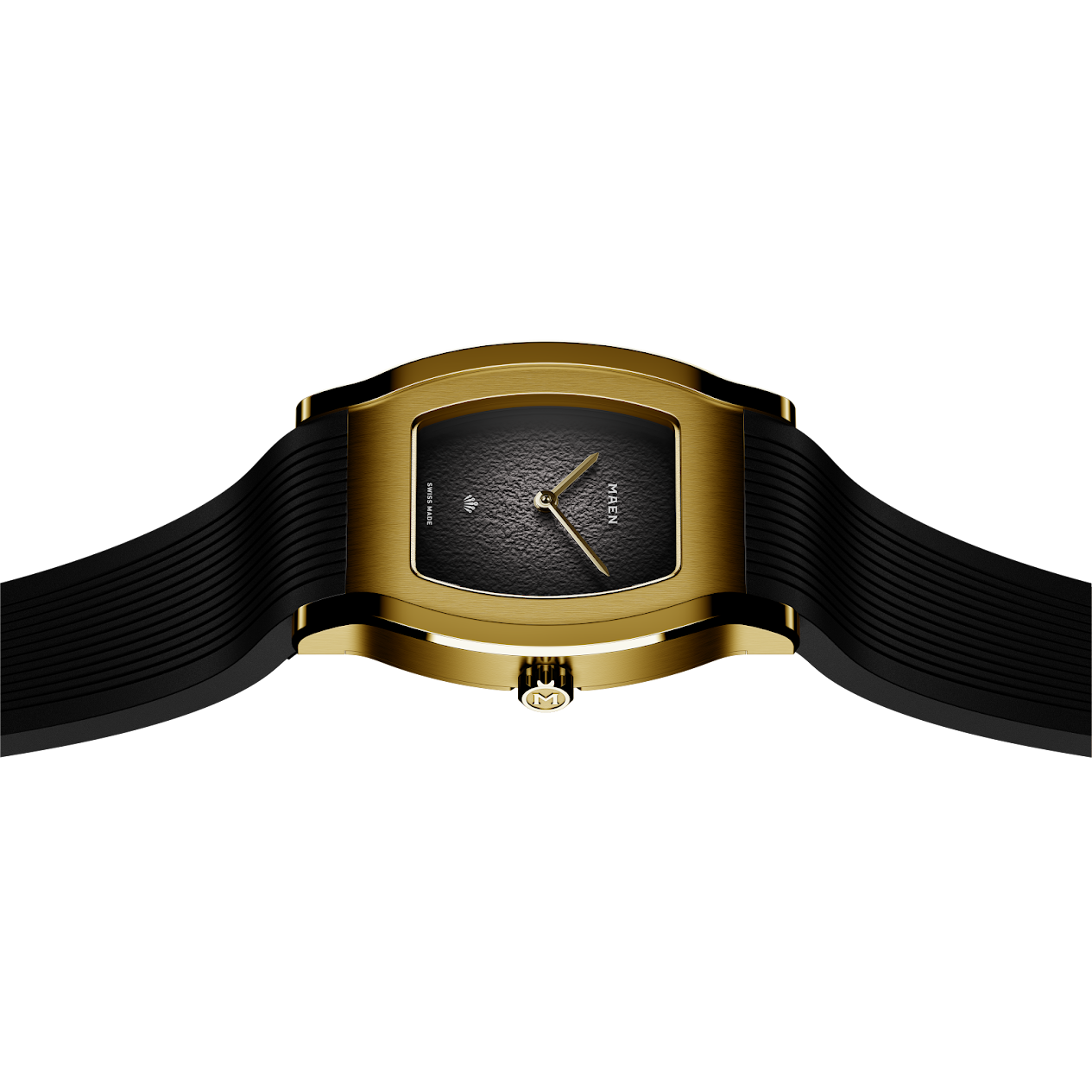 MAEN Grand Tonneau Ultra-Thin Gold Automatic Watch MNL.06