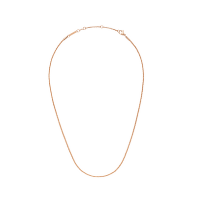 Daniel Wellington Twisted Chain Necklace 40-44cm Rose Gold DW00400562
