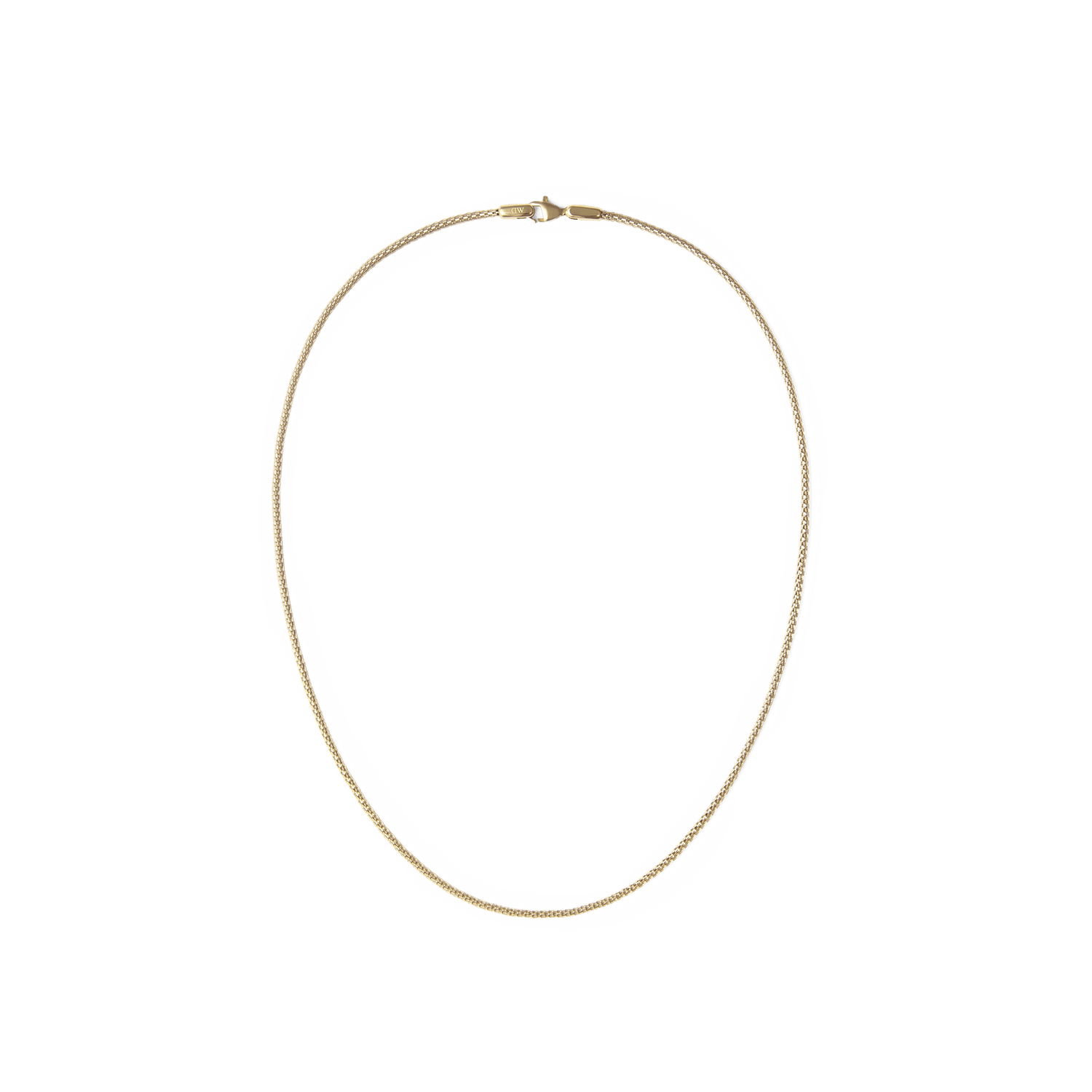 Daniel Wellington Tide Mesh Gold 1.8 Necklace DW00401104