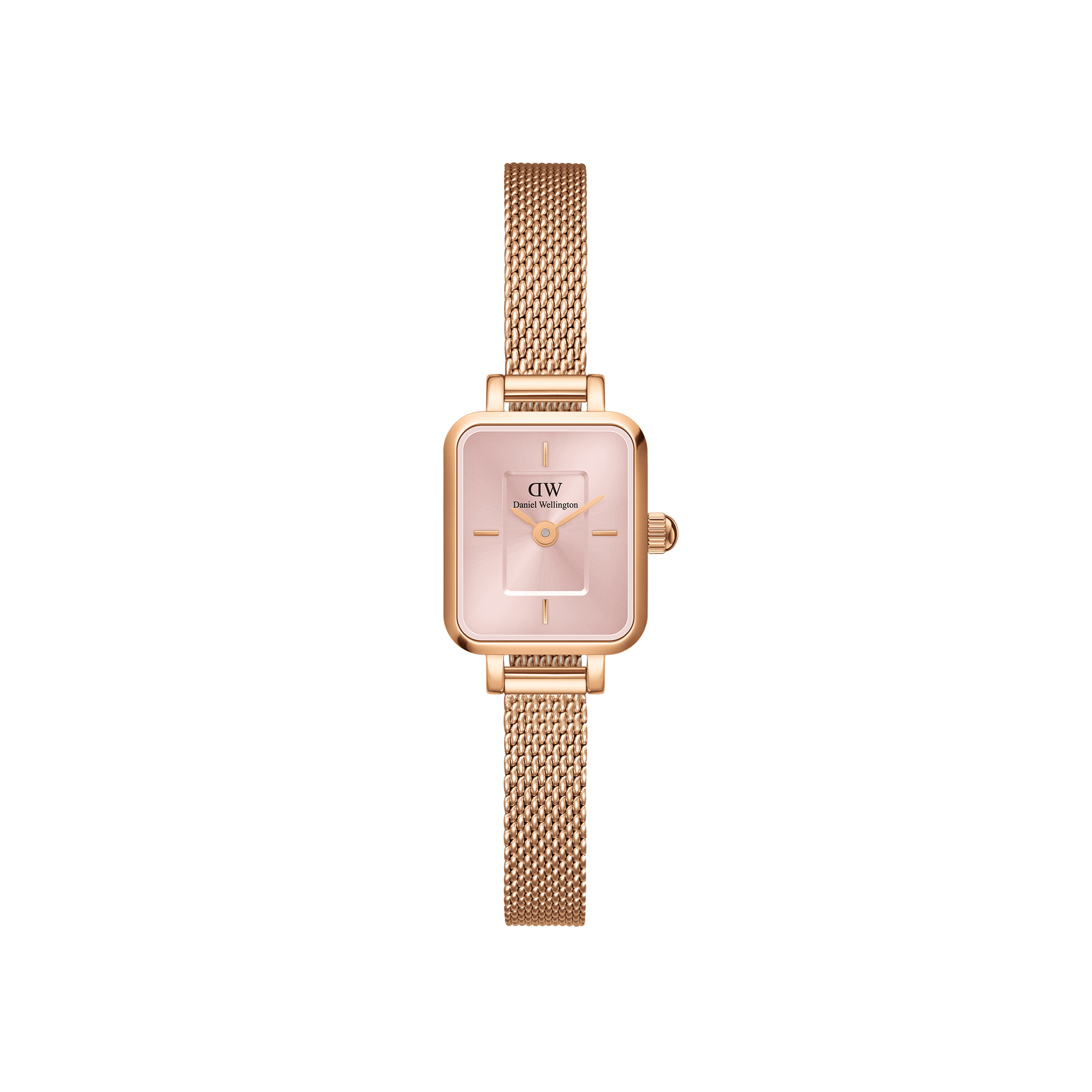 Daniel Wellington Quadro Mini 15x18mm Melrose RG Pink DW00100650