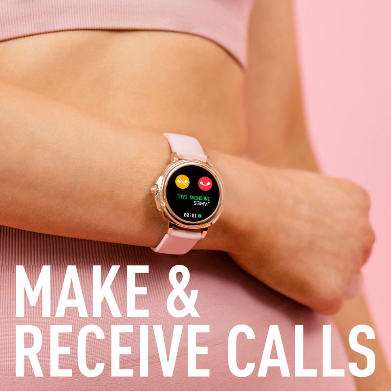 Reflex Active Series 25 Rose Case & Pink Silicone Strap Watch RA25-2176