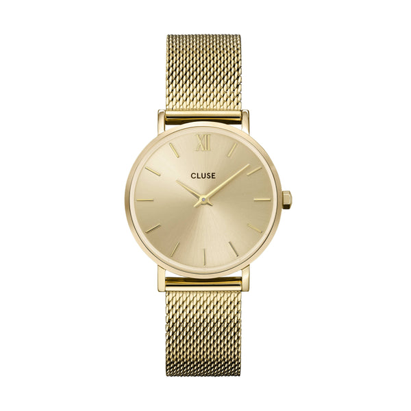CLUSE Minuit Mesh Full Gold Watch CW10208