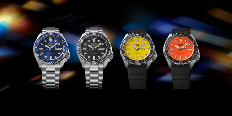 Seiko 5 Sports SKX series Automatic Black Dial Watch SRPL85K