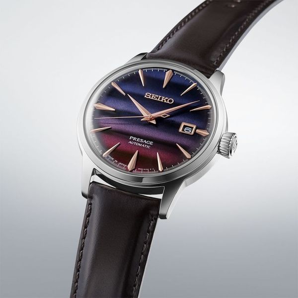 Seiko Presage Purple Sunset Limited Edition Watch SRPK75J