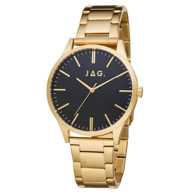 Jag Malcom II Black Dial 45mm Watch J2480A