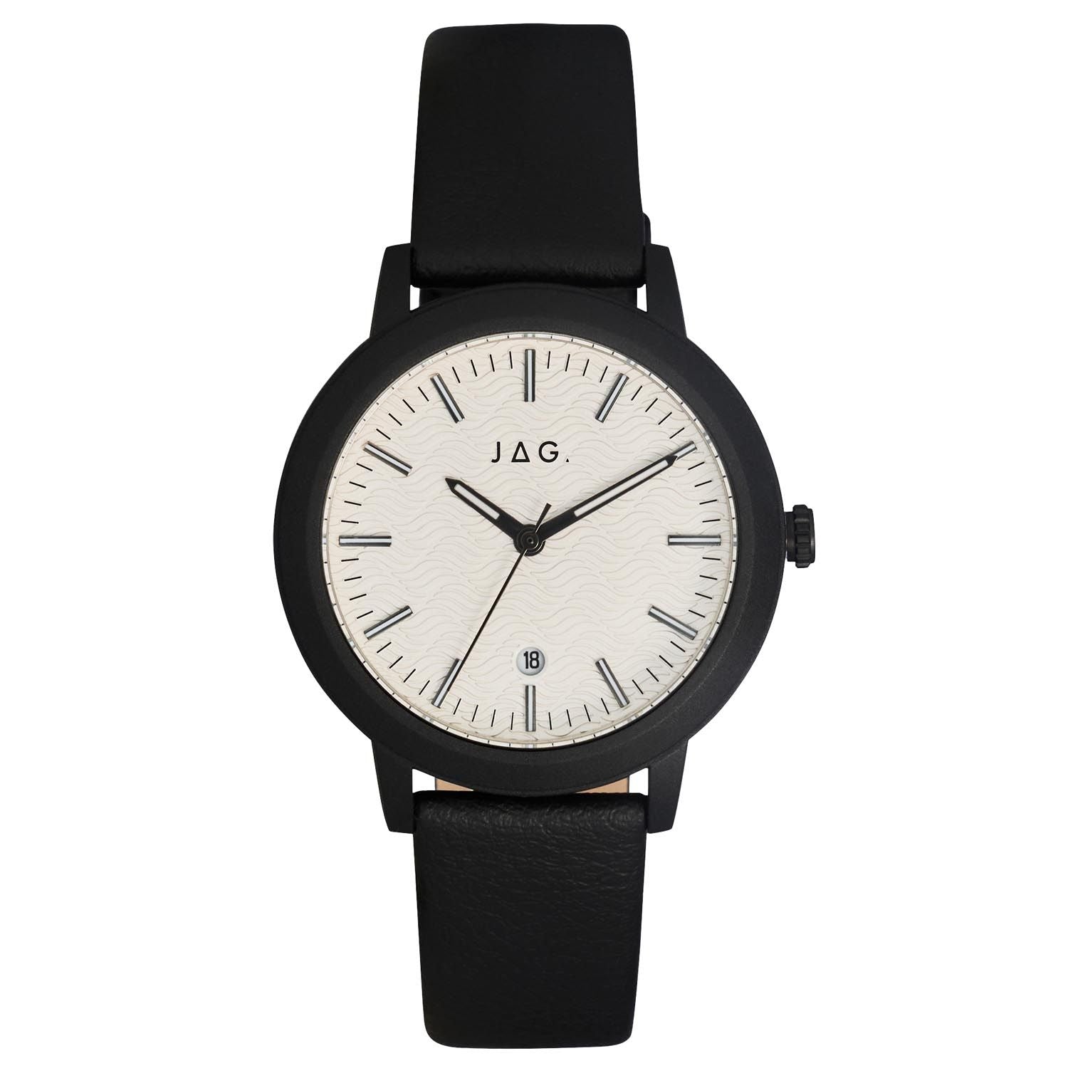 Jag Bronte White Dial 39.5mm Watch J2629